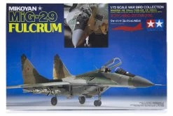 60704 | Tamiya 1/72 Mikoyan MiG-29 Fulcrum Jet Scaled Plastic Model Kit