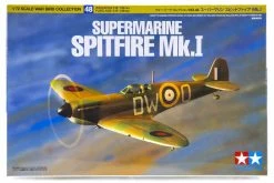 60748 | Tamiya 1/72 Supermarine Mk.I Spitfire Scaled Plastic Model Kit