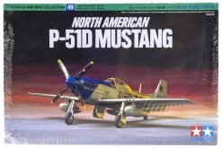 60749 | Tamiya 1/72 North American P-51D Mustang Scaled Plastic Model Kit