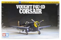60752 | Tamiya 1/72 Vought F4U-1D Corsair Scaled Plastic Model Kit