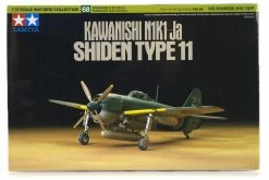 60768 | Tamiya 1/72 Kawanishi N1K1-Ja Type 11 Shiden Fighter Scaled Plastic Model Kit