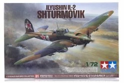 60781 | Tamiya 1/72 Ilyushin IL-2 Shturmovik Fighter Scaled Plastic Model Kit