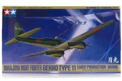 61084 | Tamiya 1/48 Nakajima Type 11 Early Production Irving Night Fighter Scaled Plastic Model Kit
