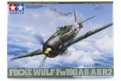 61095 | Tamiya 1/48 Focke-Wulf Fw190 A-8/A-8 R2 Fighter Scaled Plastic Model Kit