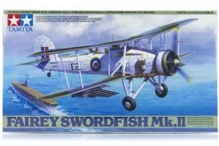 61099 | Tamiya 1/48 Fairey Swordfish Mk.II Fighter Scaled Plastic Model Kit