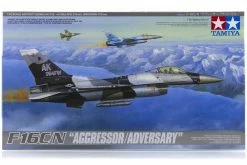 61106 | Tamiya 1/48 Lockheed Martin Aggressor/Adversary F-16 C/N Fighting Falcon Jet Scaled Plastic Model Kit