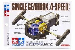 70167 | Tamiya 4-Speed Single Gearbox W/ Motor