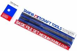 74046 | Tamiya Modelers Basic File Set Medium Double-Cut Craft Tool