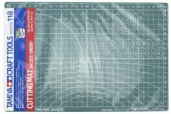 74118 | Tamiya Green Cutting Mat A4 Size
