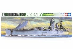 77502 | Tamiya 1/700 British Rodney Battleship (Waterline Series) Plastic Model Kit