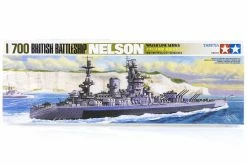 77504 | Tamiya 1/700 British Nelson Battleship (Waterline Series) Plastic Model Kit
