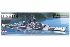 78015 | Tamiya 1/350 German Tirpitz Battleship Plastic Model Kit
