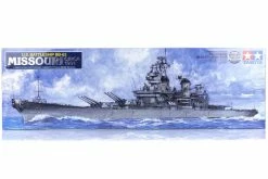 78029 | Tamiya 1/350 U.S. Missouri BB-63 Battleship Plastic Model Kit