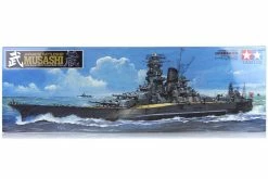 78031 | Tamiya 1/350 Japanese Musashi Battleship Plastic Model Kit