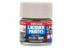 82163 | Tamiya LP-63 Titanium Silver Lacquer Paint 10ml