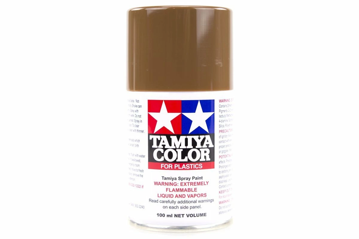 85001 | Tamiya TS-1 Red Brown Lacquer Spray Paint 100ml