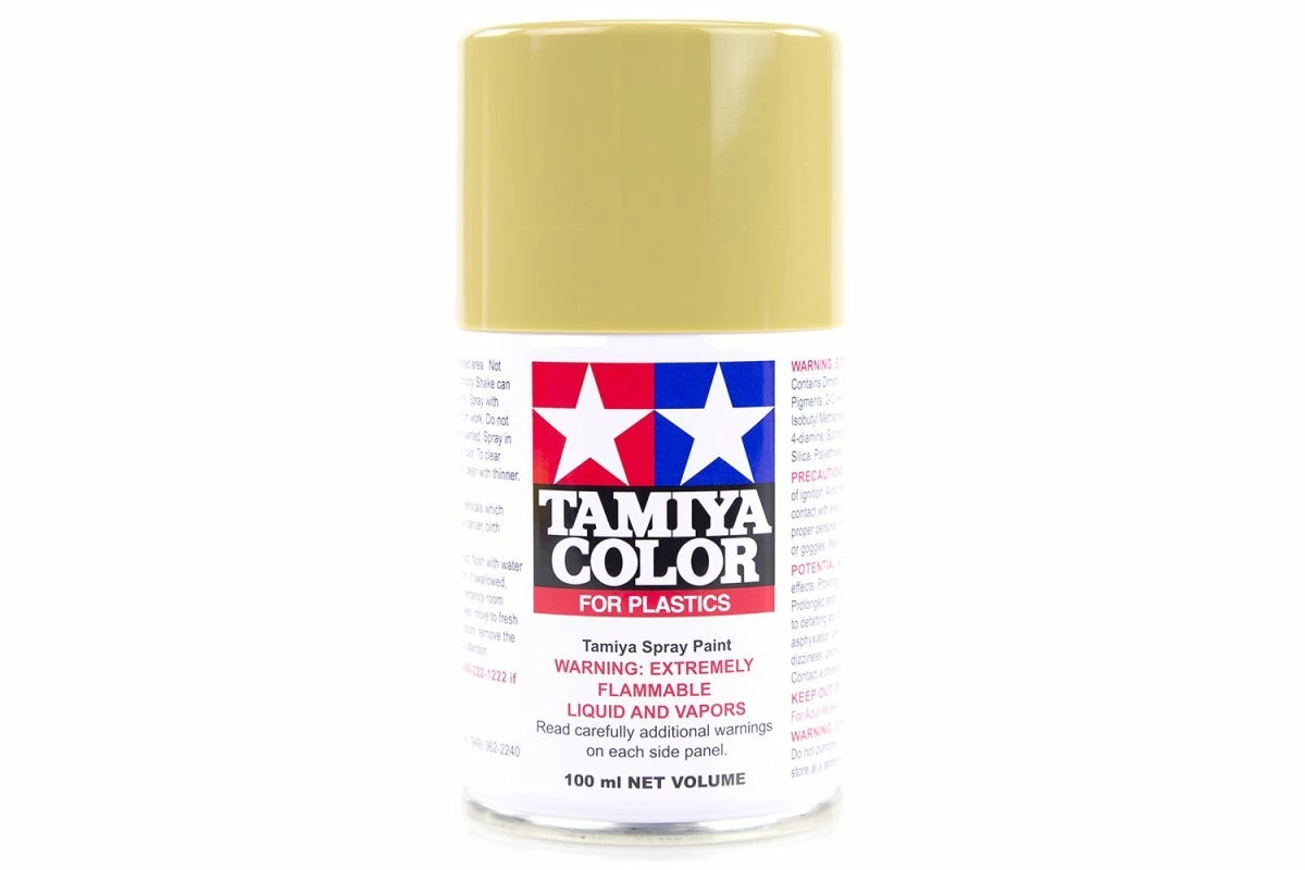 85003 | Tamiya TS-3 Dark Yellow Lacquer Spray Paint 100ml
