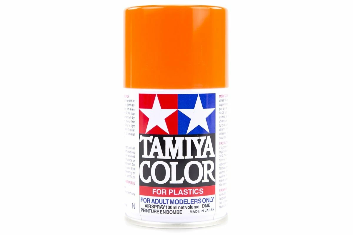 85031 | Tamiya TS-31 Bright Orange Lacquer Spray Paint 100ml
