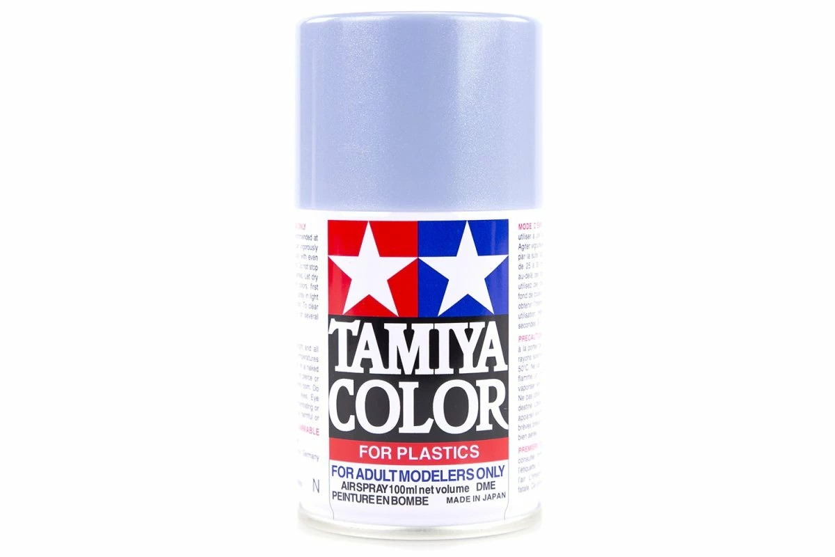 85058 | Tamiya TS-58 Pearl Light Blue Lacquer Spray Paint 100ml