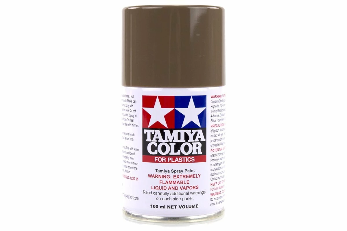 85090 | Tamiya TS-90 Brown (JGSDF) Lacquer Spray Paint 100ml