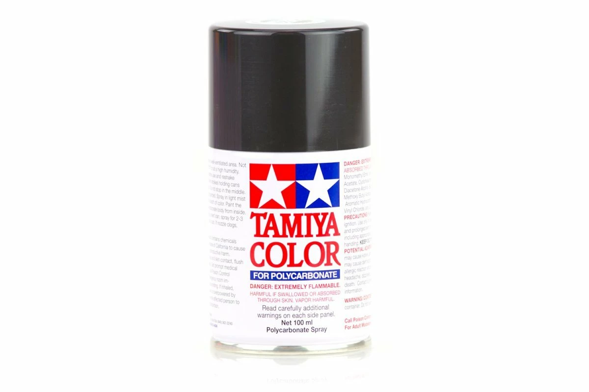 86023 | Tamiya PS-23 Gunmetal Polycarbonate Spray Paint 100ml