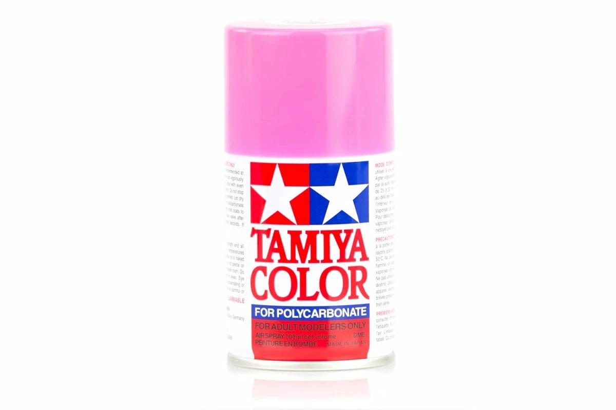 86029 | Tamiya PS-29 Fluorescent Pink Polycarbonate Spray Paint 100ml
