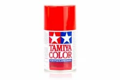 86034 | Tamiya PS-34 Bright Red Polycarbonate Spray Paint 100ml