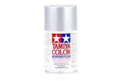 86048 | Tamiya PS-48 Semi-Gloss Silver Anodised Aluminium Polycarbonate Spray Paint 100ml
