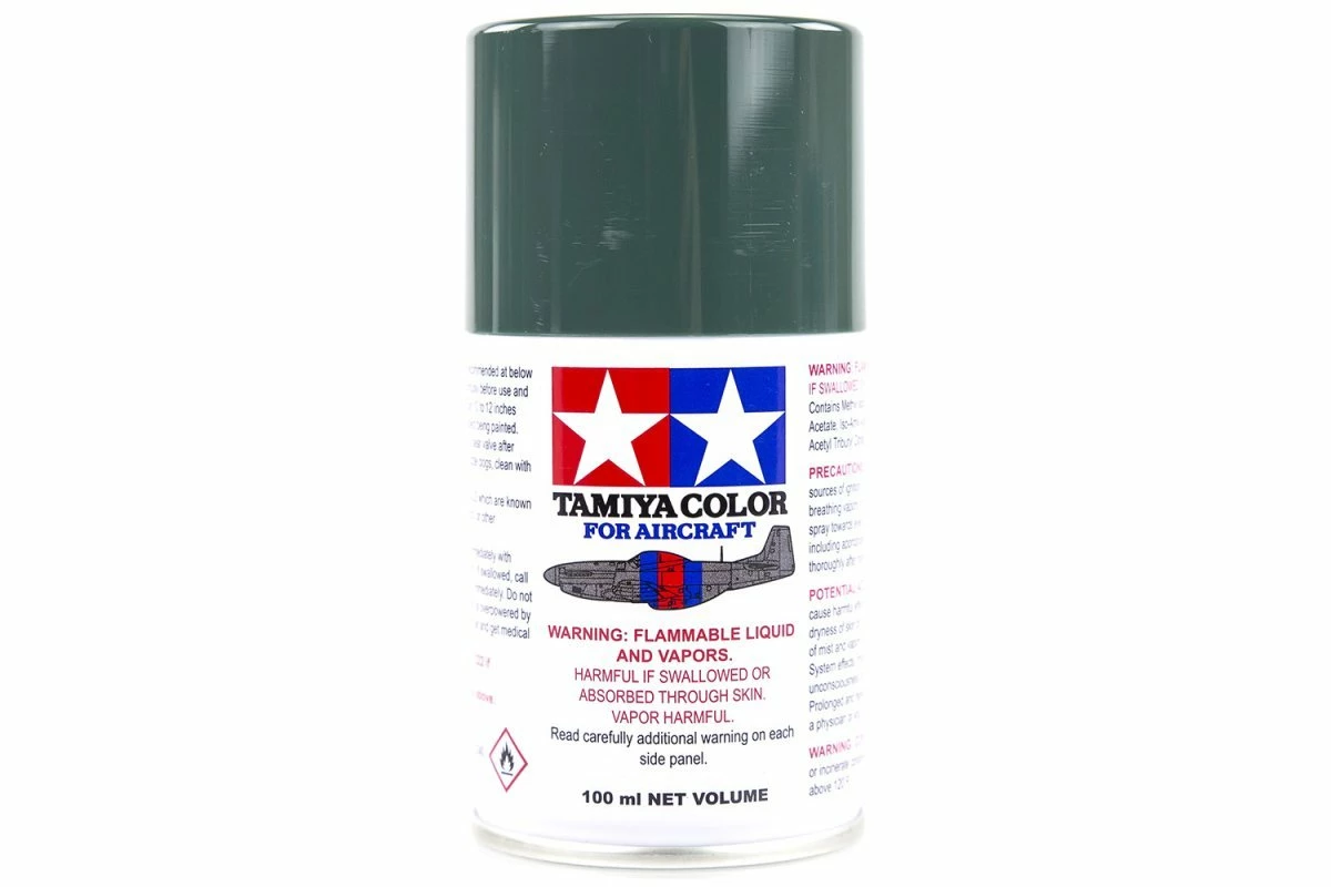 86501 | Tamiya AS-1 Dark Green (IJN) Aircraft Series Spray Paint 100ml