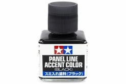 87131 | Tamiya Black Panel Line Accent Colour Paint 40ml