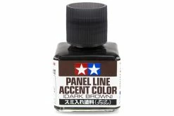 87140 | Tamiya Dark Brown Panel Line Accent Colour Paint 40ml