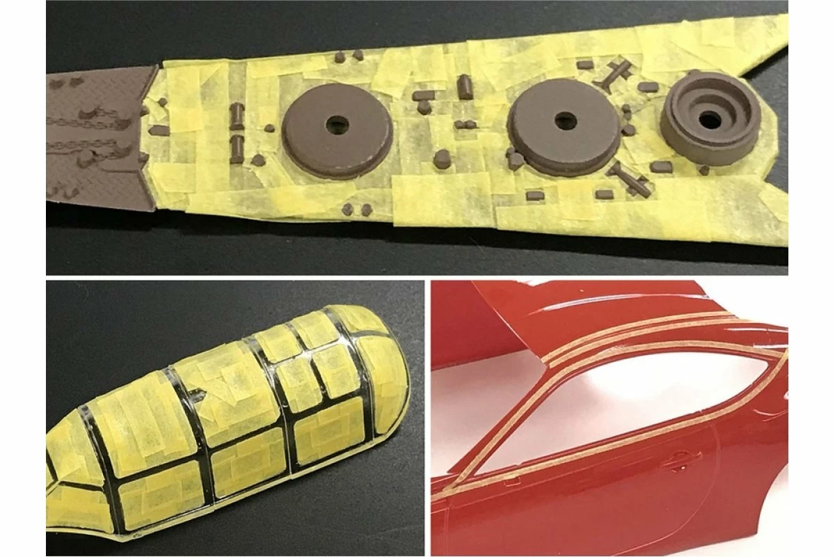 87208 | Tamiya 3mm Masking Tape - Image 3