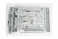 9005229 | Tamiya Lunch Box Chrome Bumper & Exhaust Set (Parts Bag C)