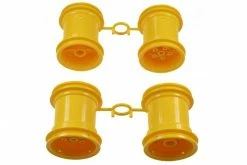 9335036 | Tamiya Lunch Box 1.9" Yellow Rims 4Pcs