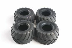 9805213 | Tamiya Lunch Box 1.9" V Groove Tyres 4Pcs